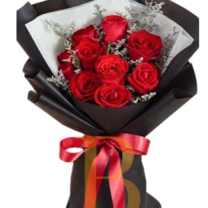 Bouquet Rose Red Simple