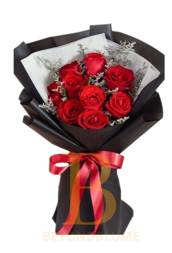 Bouquet Rose Red Simple