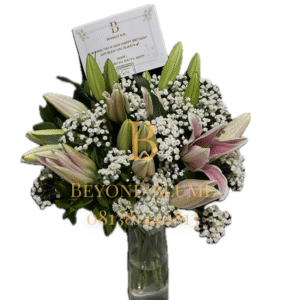 Vas Flowers Lily Simply