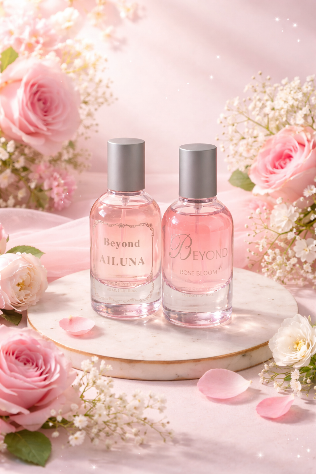 Parfum Premium Beyond Rose Bloom & Ailuna Love De Rose EDP 30ml - Floral Rose Elegan