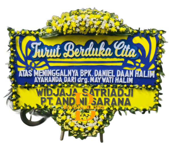 Bunga Papan Turut Beduka Cita S