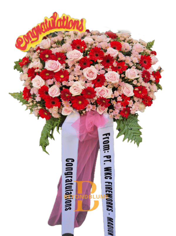 Standing Flowers Rose Pinks Bera