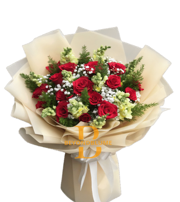 Bouquet Rosen Red Anne
