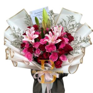 Bouquet Rose Red Candy