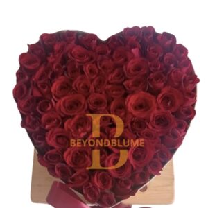 Bloom Box Heart Red