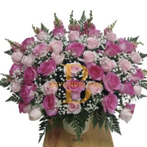Vas Flowers Rose Candy Soft