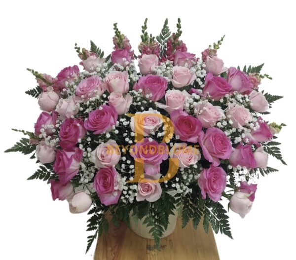 Vas Flowers Rose Candy Soft