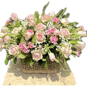 Flowers Baskets Tulip Ivanna