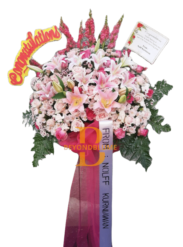 Standing Flowers Rose Lily Big